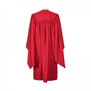 Custom UK style doctoral gown