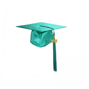 Hot sell green graduation cap