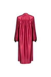Hotsale Shiny Red Graduation Gown