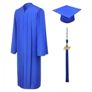 factory Outlets for Competition Medal Wholesale - Classical Bachelor Graduation Gown Matte – Phoebee