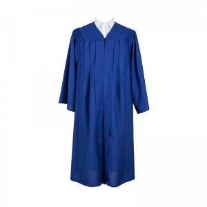 Hot sell Navy Matte graduation gown